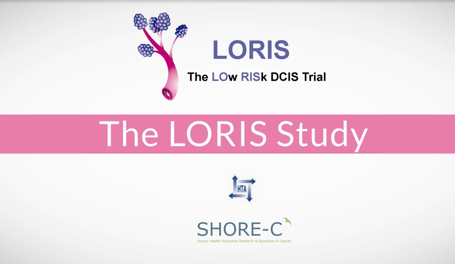 still from the LORIS Trial Patient Information film